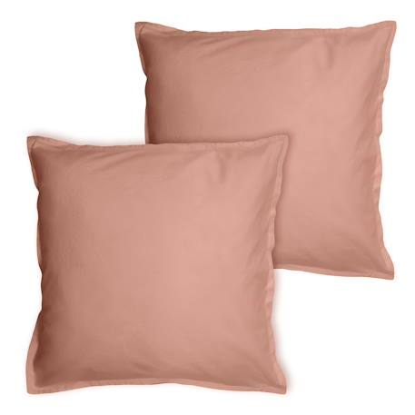 Set de 2 taies d'oreiller unies à volant, coton lavé Anthracite+Blanc+Bleu nuit+Caramel+Lichen+Lie de vin+Lin+Miel+Nude+Terre cuite 41 - vertbaudet enfant 