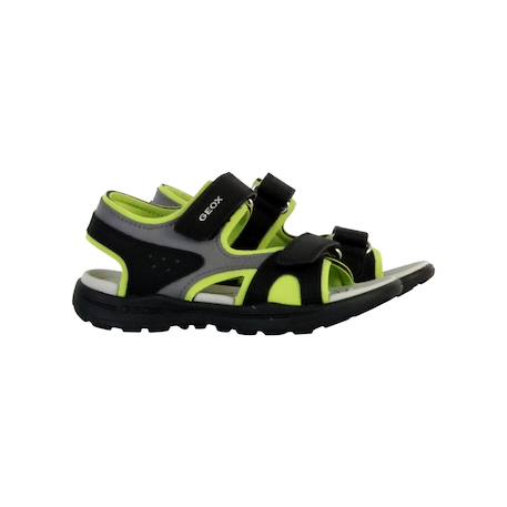Sandales  à scratch Noir lime 3 - vertbaudet enfant 