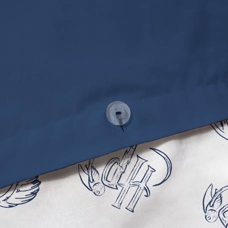 Parure de lit imprimée 100% coton, harry potter colors Bleu 5 - vertbaudet enfant 