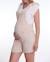 Salopette short de maternité eloise Abricot+Naturel+Sauge 7 - vertbaudet enfant 