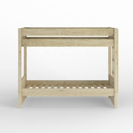 Lit superposé bois massif elora Blanc+Bois naturel 9 - vertbaudet enfant 