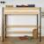 Lit mezzanine bois massif tino Blanc et bois+Bois naturel+Noir et bois 3 - vertbaudet enfant 