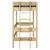 Lit mezzanine bois massif tino Blanc et bois+Bois naturel+Noir et bois 8 - vertbaudet enfant 