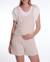 Salopette short de maternité eloise Abricot+Naturel+Sauge 9 - vertbaudet enfant 