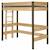 Lit mezzanine bois massif tino Blanc et bois+Bois naturel+Noir et bois 12 - vertbaudet enfant 