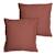 Set de 2 taies d'oreiller unies à volant, coton lavé Anthracite+Blanc+Bleu nuit+Caramel+Lichen+Lie de vin+Lin+Miel+Nude+Terre cuite 43 - vertbaudet enfant 