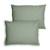 Set de 2 taies d'oreiller unies à volant, coton lavé Anthracite+Blanc+Bleu nuit+Caramel+Lichen+Lie de vin+Lin+Miel+Nude+Terre cuite 25 - vertbaudet enfant 