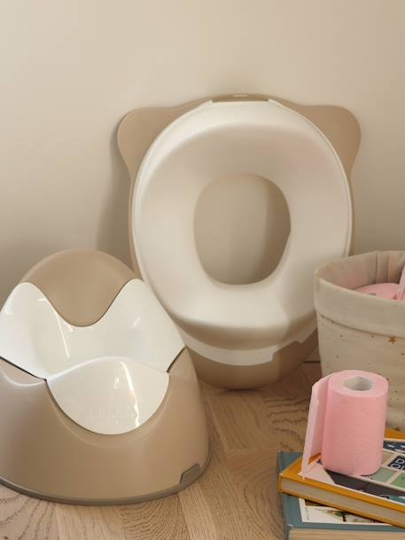 Réducteur de toilette beige 2 - vertbaudet enfant 