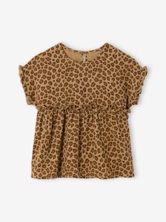 Blouse imprimée en gaze de coton fille  - vertbaudet enfant