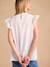 Blouse en voile de coton écru 2 - vertbaudet enfant 