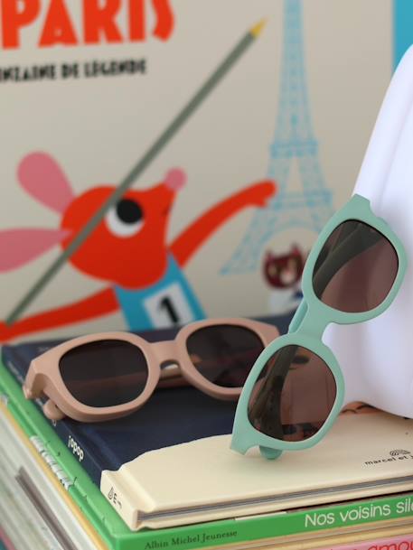 Lunettes 9-24 mois SQUARE Lucky marron imprimé+vert sauge 5 - vertbaudet enfant 