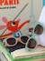Lunettes 9-24 mois SQUARE Lucky marron imprimé+vert sauge 5 - vertbaudet enfant 