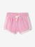 Ensemble T-shirt et short en éponge fille corail+lilas 9 - vertbaudet enfant 