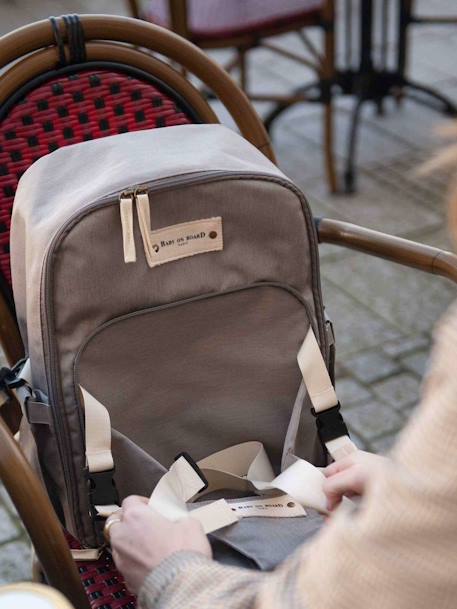 Sac à dos à langer anthracite 1 - vertbaudet enfant 