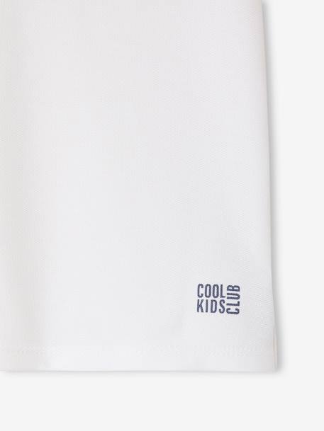 Lot de 2 polos garçons en maille piquée blanc 7 - vertbaudet enfant 