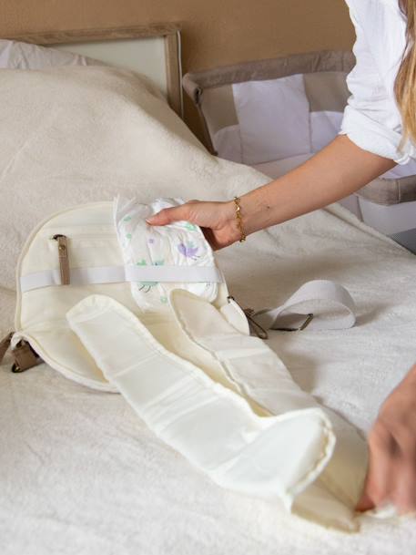 Sac banane beige+marron 2 - vertbaudet enfant 