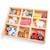 Figurines en bois animaux ferme Beige 5 - vertbaudet enfant 