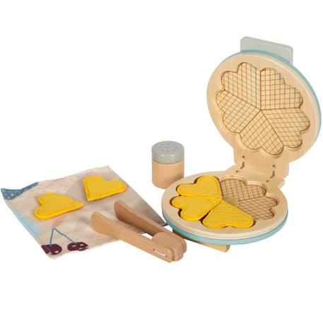 Gaufrier en bois tasty Bleu 1 - vertbaudet enfant 