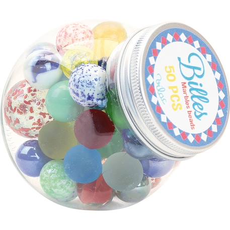 Bonbonnière de 50 billes Blanc 4 - vertbaudet enfant 