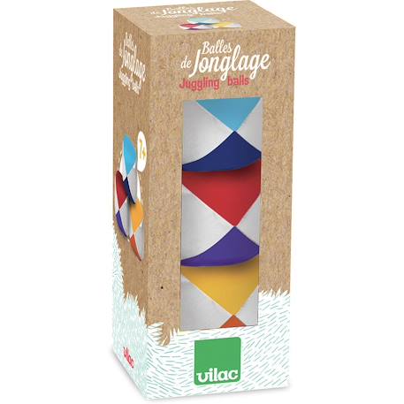 Set de 3 balles de jonglage Bleu 3 - vertbaudet enfant 