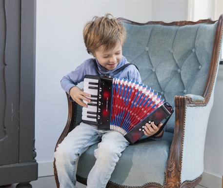 Accordéon noir Noir 3 - vertbaudet enfant 