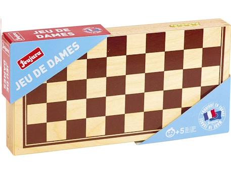 Jeu de dames pliant Beige 2 - vertbaudet enfant 