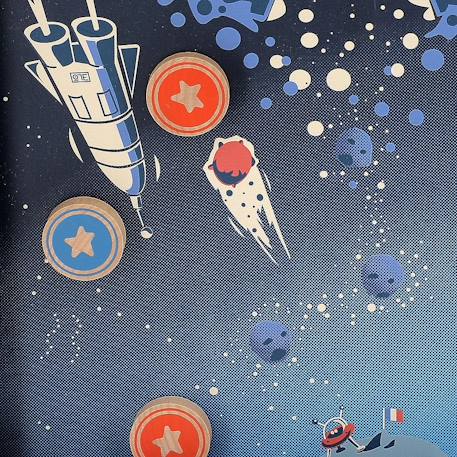 Jeu de palets de l'espace Bleu 4 - vertbaudet enfant 