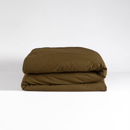 Housse de couette en percale de coton bio lavé pour lit 1 personne Toundra 3 - vertbaudet enfant 