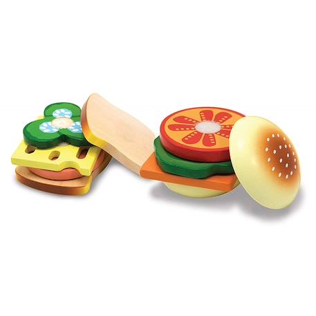 Ensemble de préparation de sandwichs Marron 3 - vertbaudet enfant 