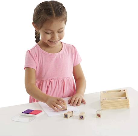 Tampons papillons et coeurs Rose 3 - vertbaudet enfant 