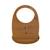 Bavoir silicone récupérateur pour bébé Caramel+Sable 1 - vertbaudet enfant 