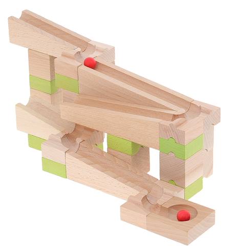Circuit de billes 40 pièces Beige 5 - vertbaudet enfant 