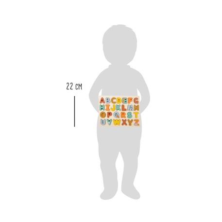 Puzzle abc safari Beige 4 - vertbaudet enfant 