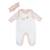 Trousseau naissance 3 pièces Blanc 1 - vertbaudet enfant 