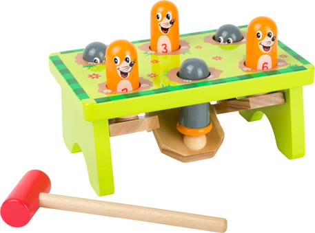 Jeu à marteler chasse à la taupe Vert 3 - vertbaudet enfant 