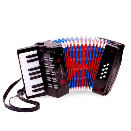 Accordéon noir Noir 1 - vertbaudet enfant 