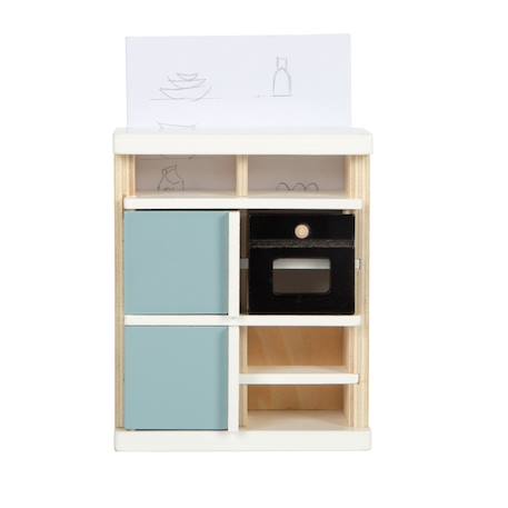 Meubles de cuisine pour maison de poupée Beige 4 - vertbaudet enfant 