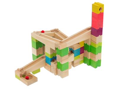 Circuit de billes 68 pièces Beige 5 - vertbaudet enfant 