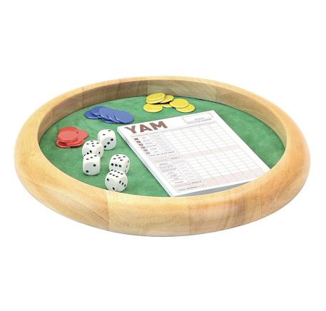 Piste de dés en bois Vert 1 - vertbaudet enfant 