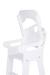 Chaise haute cœur blanche Blanc 2 - vertbaudet enfant 