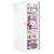 Armoire bébé 2 portes - basic Blanc+Blanc/gris+Blanc/rose 12 - vertbaudet enfant 