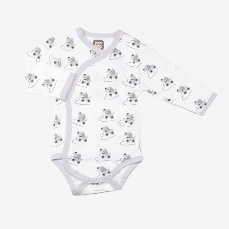 Bébé-2 bodies croisés - modèle petit chien