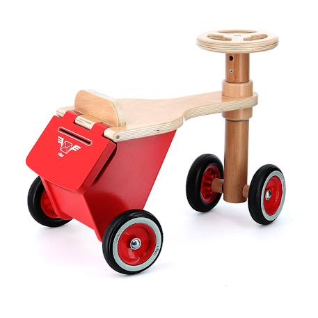 Triporteur petit postier Rouge 5 - vertbaudet enfant 
