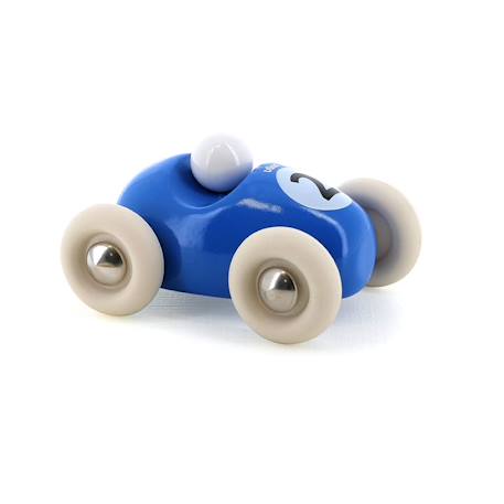 Mini roadster en bois Bleu 2 - vertbaudet enfant 