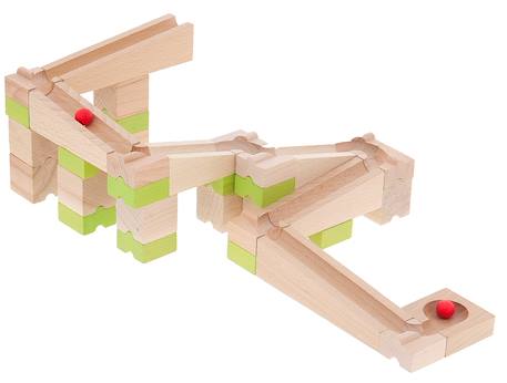Circuit de billes 40 pièces Beige 4 - vertbaudet enfant 