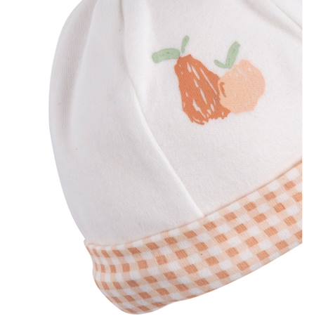 Lot bonnet et moufles bébé en coton - botanica Blanc/rose+Vert 2 - vertbaudet enfant 