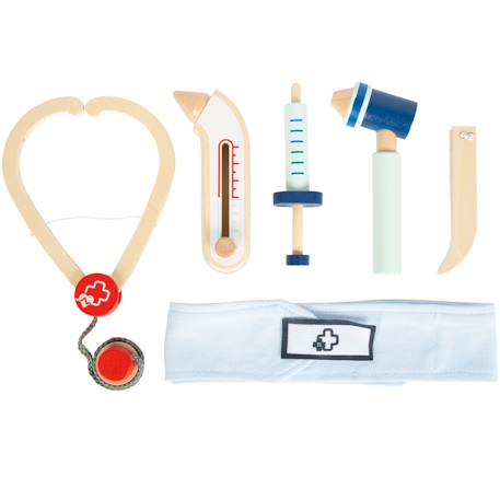 Kit de jeu médecin Beige 4 - vertbaudet enfant 