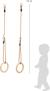 Anneaux de gymnastique en bois Beige 5 - vertbaudet enfant 