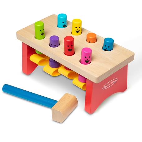 Banc à marteler Rouge 1 - vertbaudet enfant 