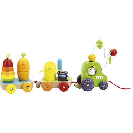 Tracteur multi-activités Vert 1 - vertbaudet enfant 